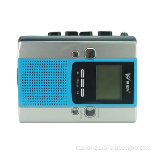 Portable radio with USB/TF card and cassette play function